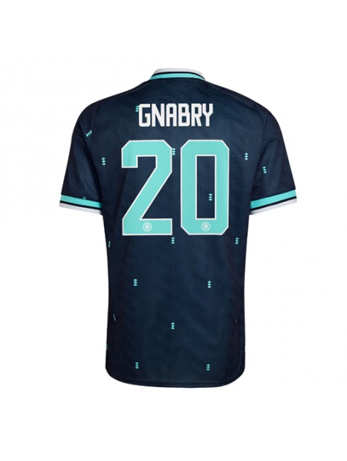 Muži Futbalové oblečenie Nemecko Serge Gnabry #20 MS 2026 Krátky Rukáv - Preč Muži Futbalové oblečenie Nemecko Serge Gnabry #20 MS 2026 Krátky Rukáv - Preč